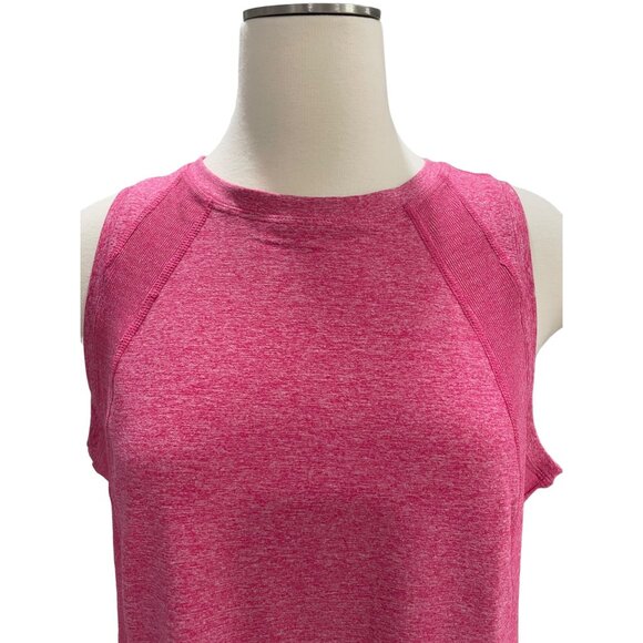 Members Mark Pink Crop Tank Top  XLarge Summer Beach Comfy Stretchy - Picture 4 of 9
